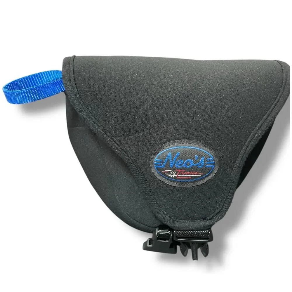 Tamrac Neos Neoprene DSLR Day Holster Camera Bag Black USA Made Padded Vintage